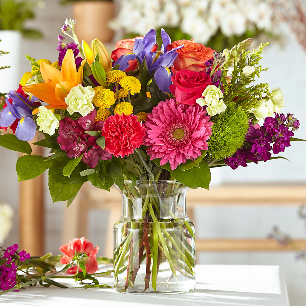Bold & Bright – A Florist Original – Flowers By Robert Taylor Inc, West Covina CA