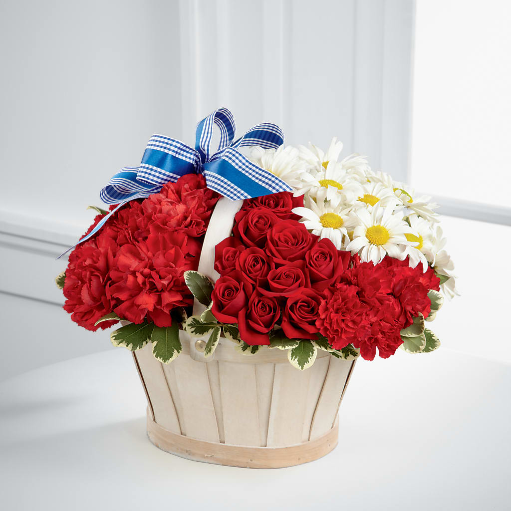 Justice Basket – Flowers By Robert Taylor Inc, West Covina CA