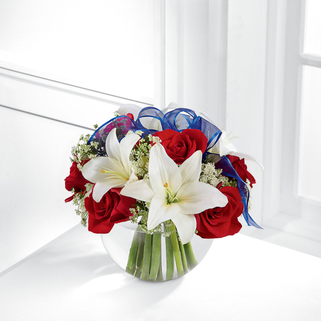 Independence Bouquet – Flowers By Robert Taylor Inc, West Covina CA