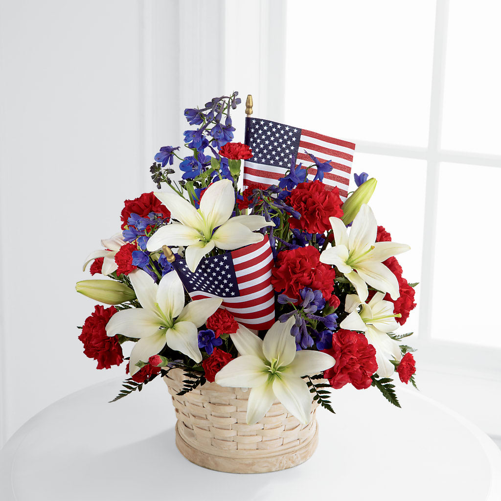 American Glory Bouquet – Flowers By Robert Taylor Inc, West Covina CA