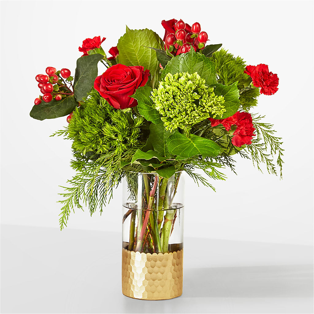 Plaid Throw Bouquet – Flowers By Robert Taylor Inc, West Covina CA