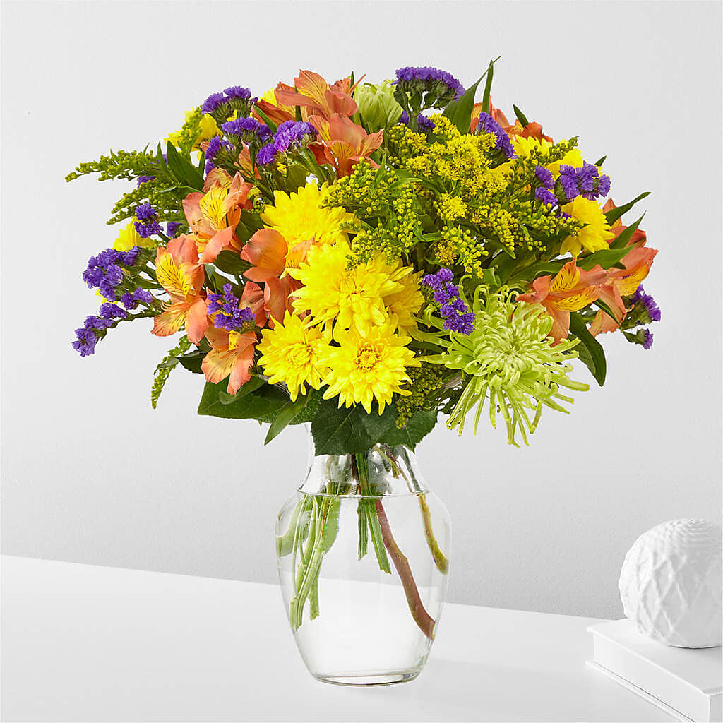 Marmalade Skies Bouquet – Flowers By Robert Taylor Inc, West Covina CA