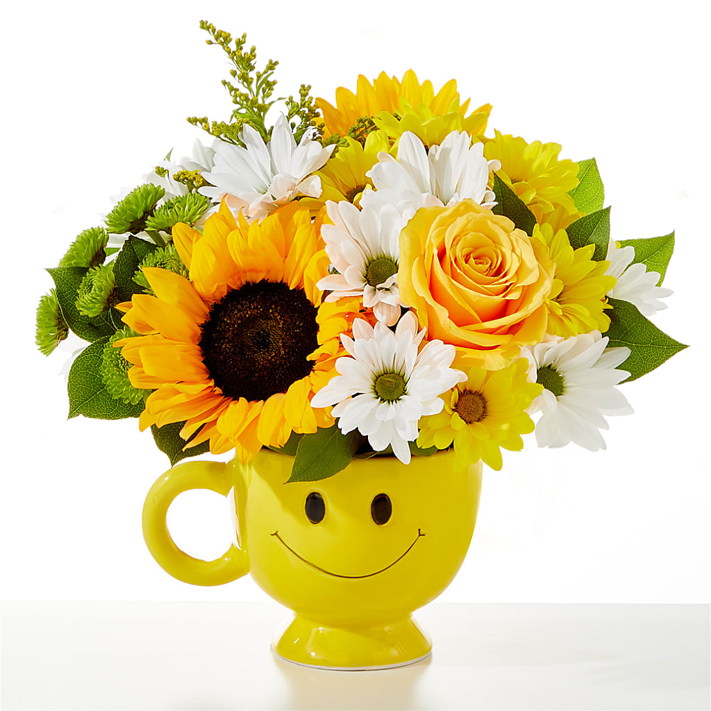 Be Happy Bouquet – Flowers By Robert Taylor Inc, West Covina CA