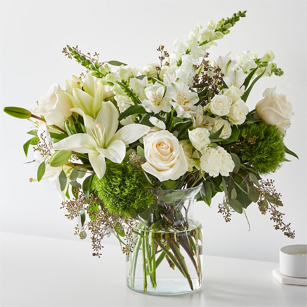 Fresh Linen Bouquet – Flowers By Robert Taylor Inc, West Covina CA