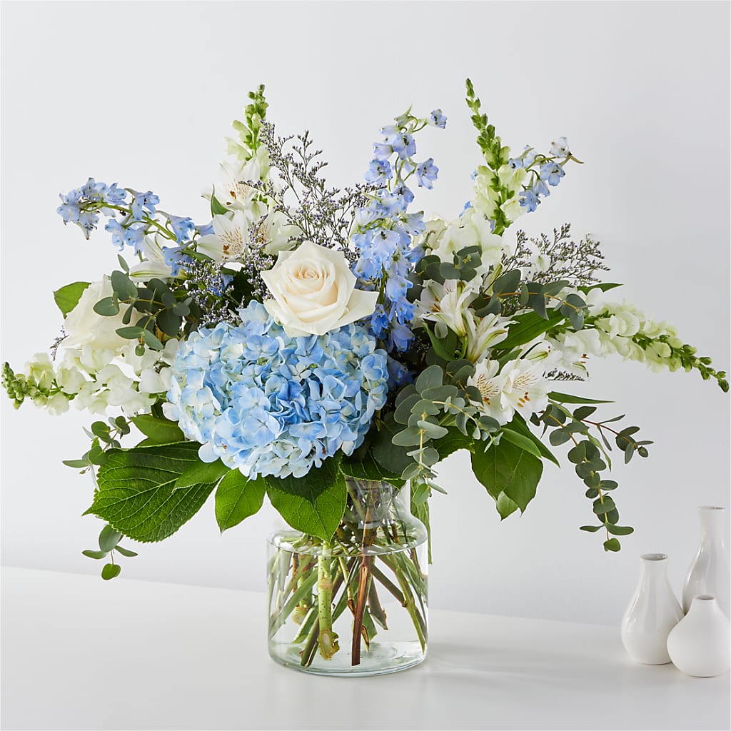 Coastal Blossom Bouquet – Flowers By Robert Taylor Inc, West Covina CA