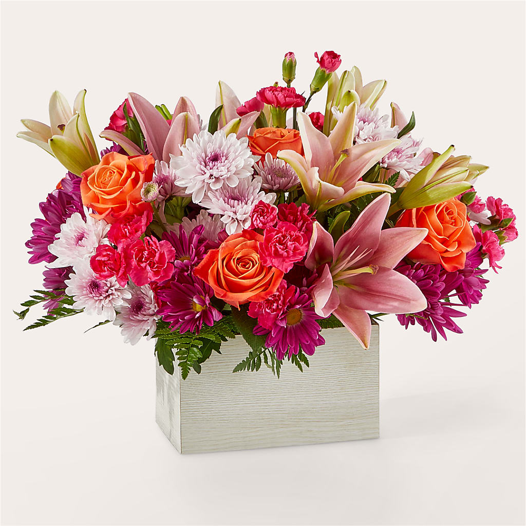 Light of My Life Box Bouquet – Flowers By Robert Taylor Inc, West Covina CA