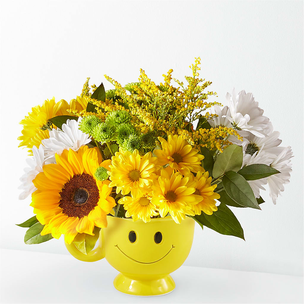 Joyful Smiles Bouquet – Flowers By Robert Taylor Inc, West Covina CA
