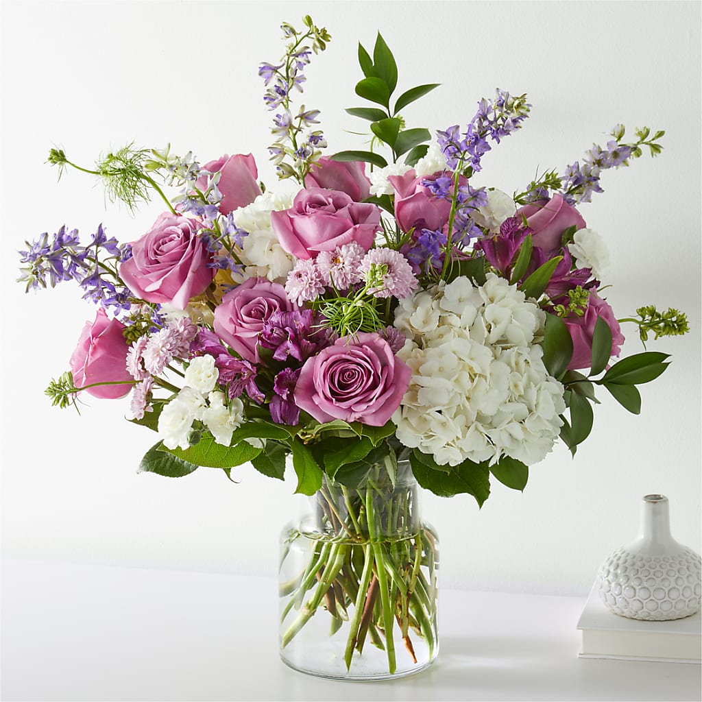 Violet Caress Bouquet – Flowers By Robert Taylor Inc, West Covina CA