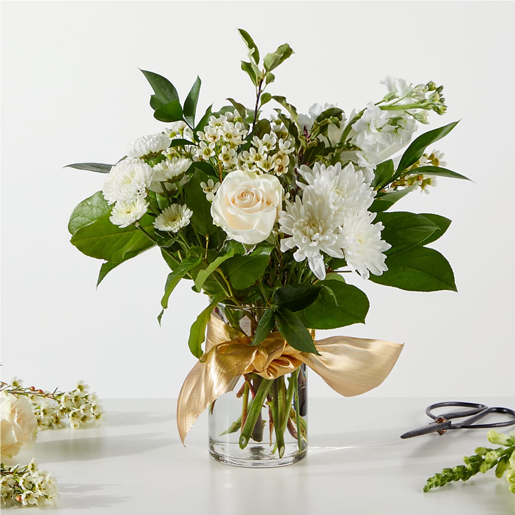 New Beginnings – A Florist Original – Flowers By Robert Taylor Inc, West Covina CA