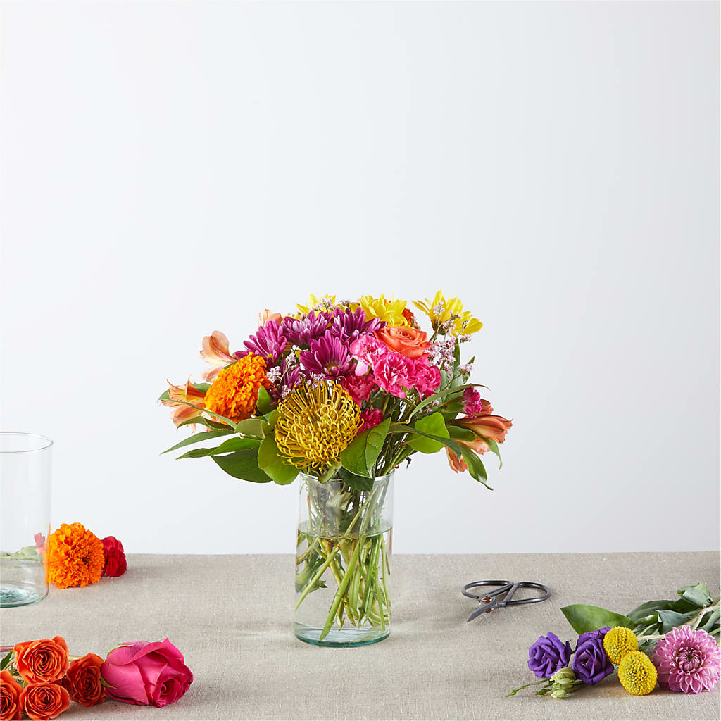 Feast of Color – A Florist Original – Flowers By Robert Taylor Inc, West Covina CA