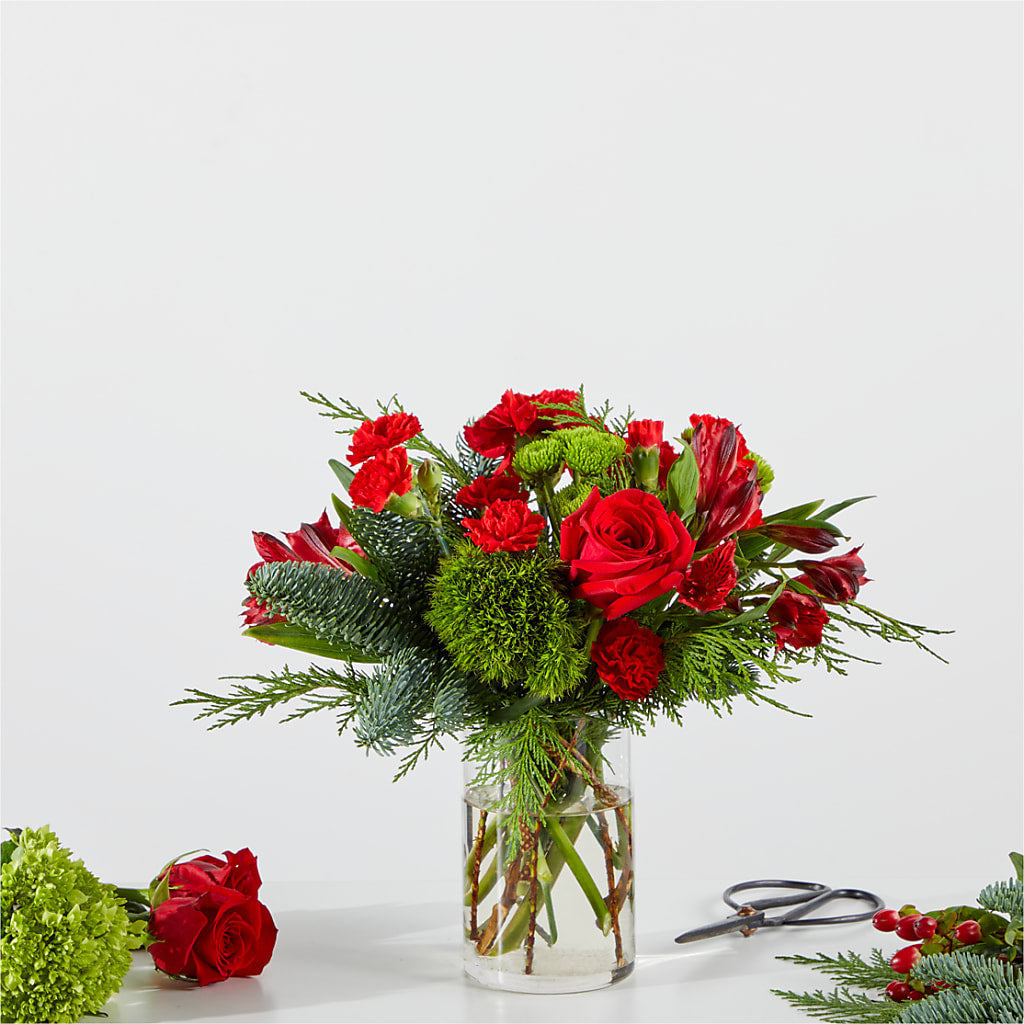 Merry Moment Bouquet – A Florist Original – Flowers By Robert Taylor Inc, West Covina CA