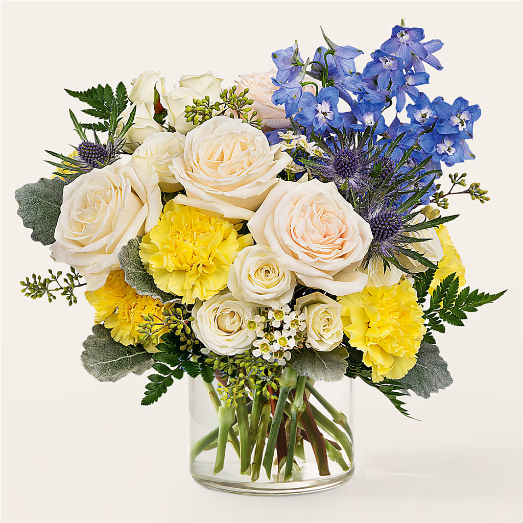 Lemon Sorbet Bouquet – Flowers By Robert Taylor Inc, West Covina CA