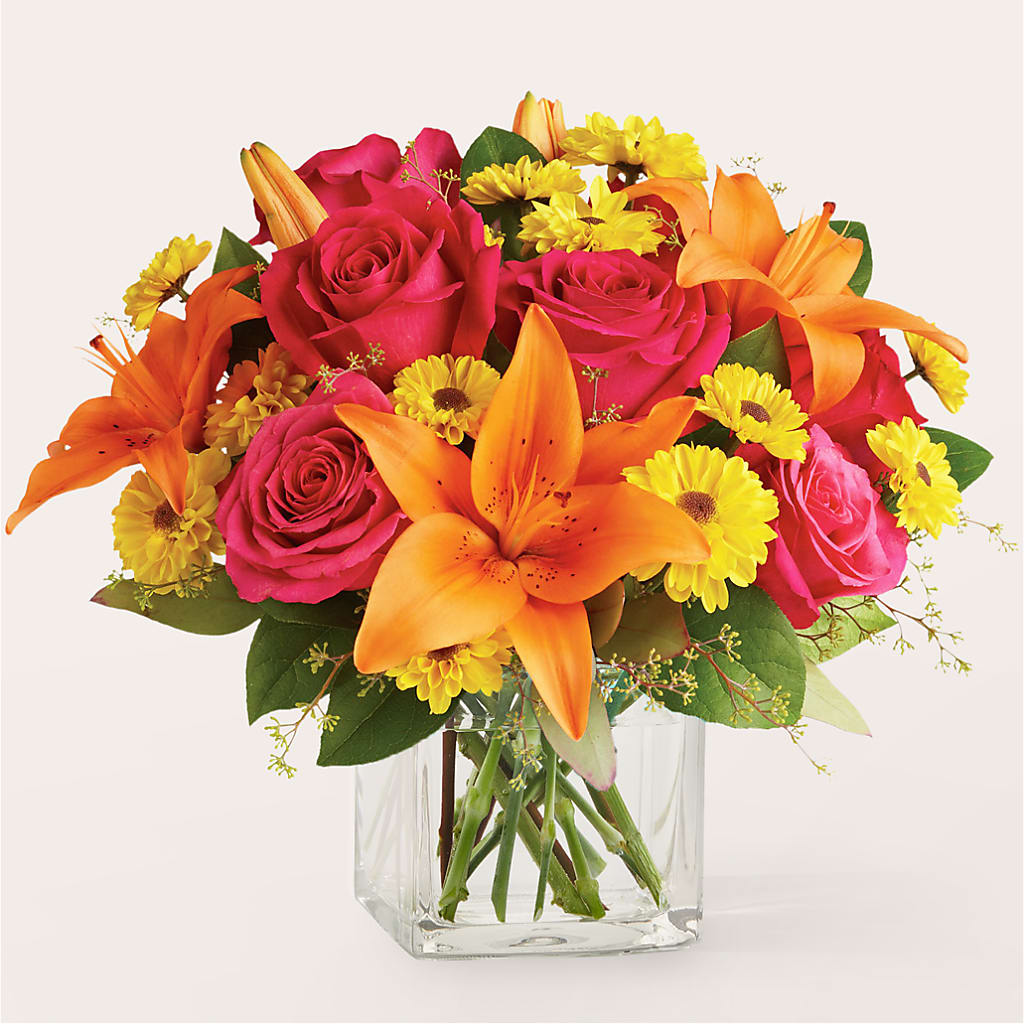 Neon Lights Bouquet – Flowers By Robert Taylor Inc, West Covina CA