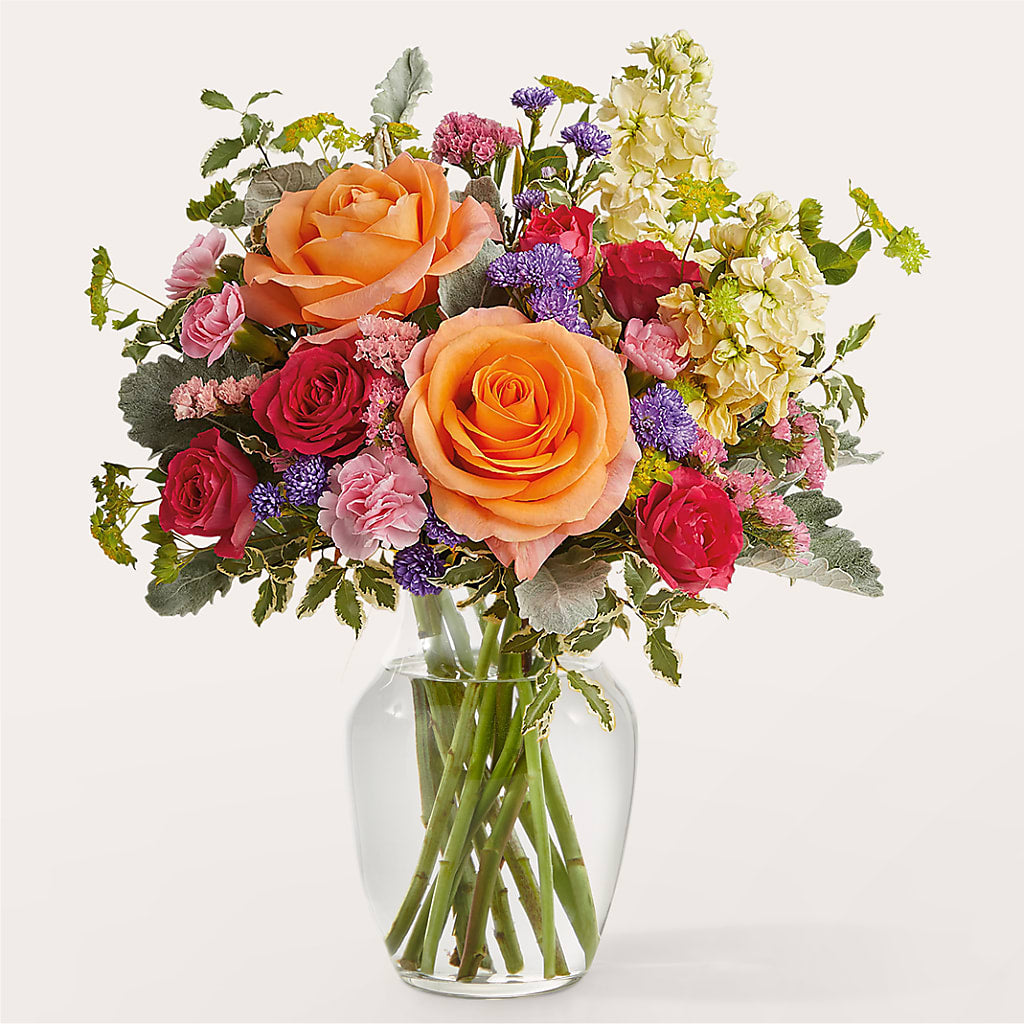 Tangerine Tango Bouquet – Flowers By Robert Taylor Inc, West Covina CA