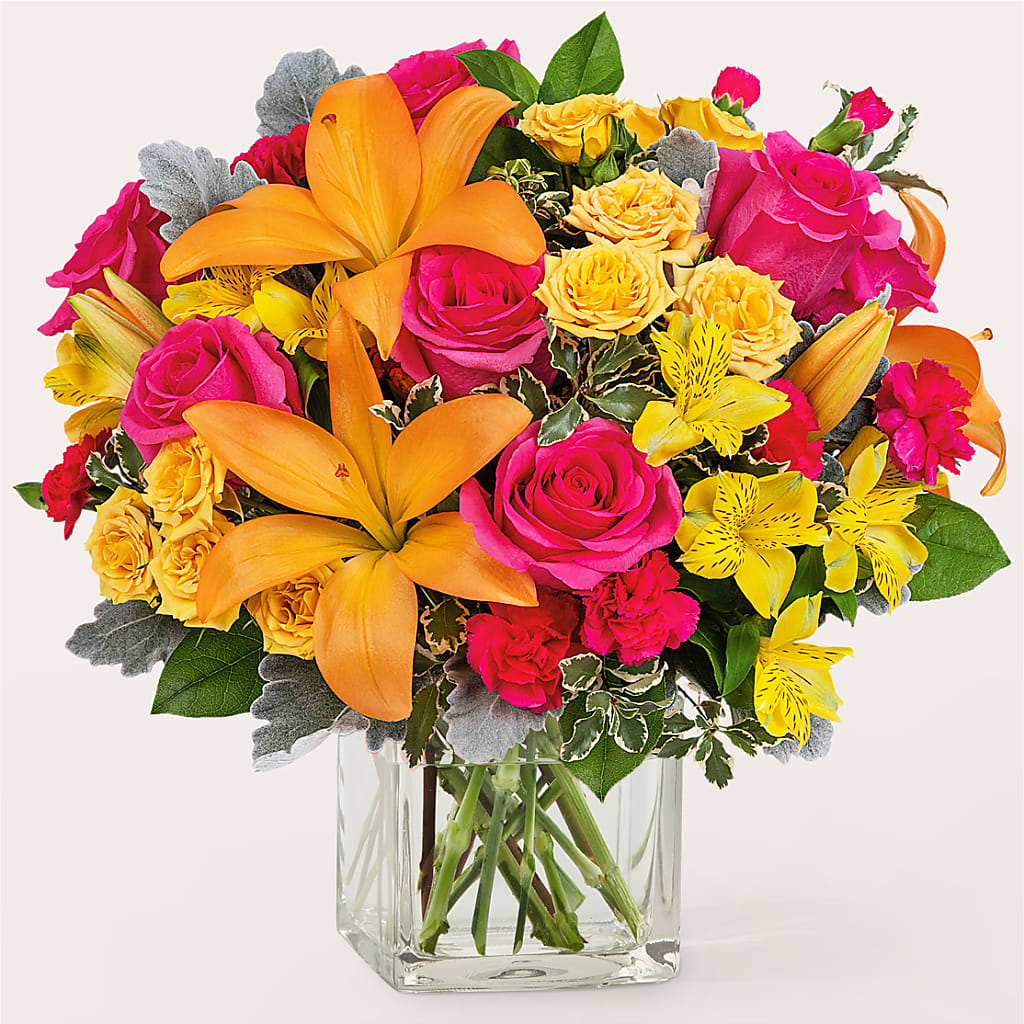 To the Tropics Bouquet – Flowers By Robert Taylor Inc, West Covina CA