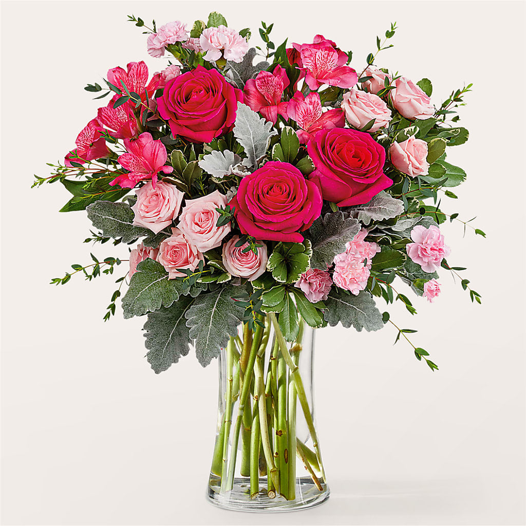 Tickled Pink Bouquet – Flowers By Robert Taylor Inc, West Covina CA