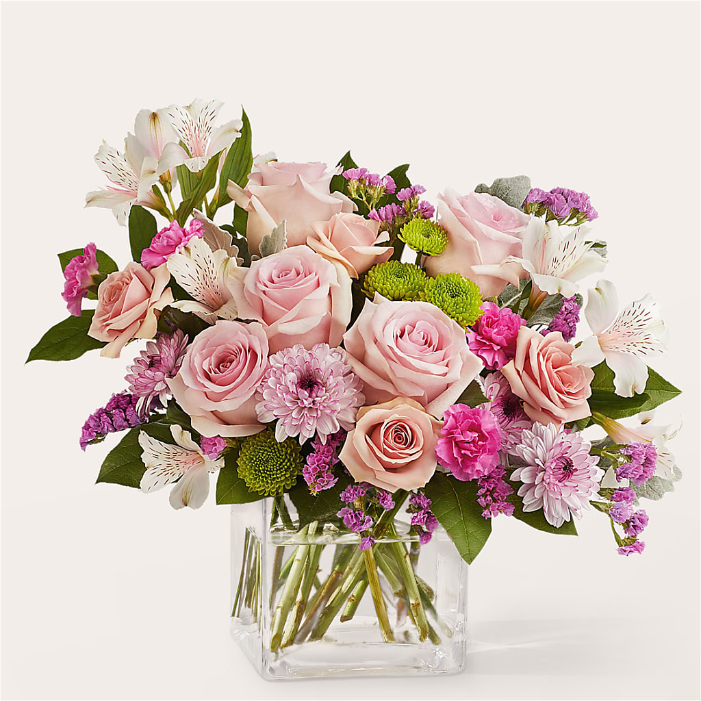 Pink Suede Bouquet – Flowers By Robert Taylor Inc, West Covina CA