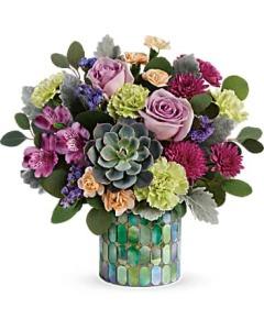 SPRING MOSAIC TEL RT1234 – Flowers By Robert Taylor Inc, West Covina CA