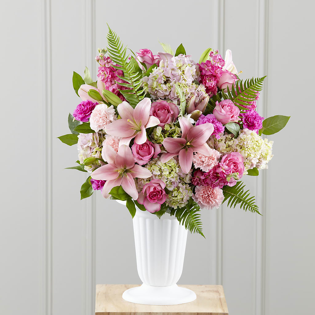 Never-Ending Love Arrangement – Flowers By Robert Taylor Inc, West Covina CA