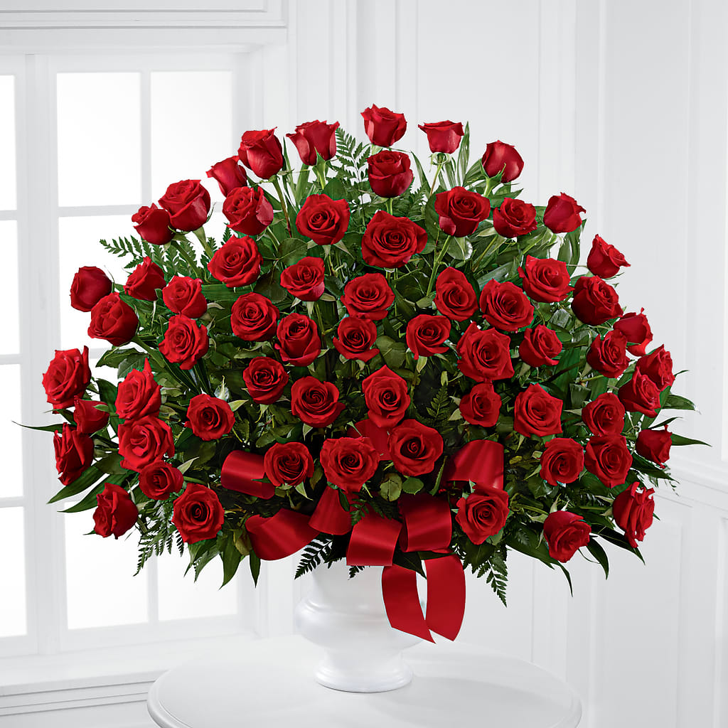 Blessed with Love Arrangement – Flowers By Robert Taylor Inc, West Covina CA
