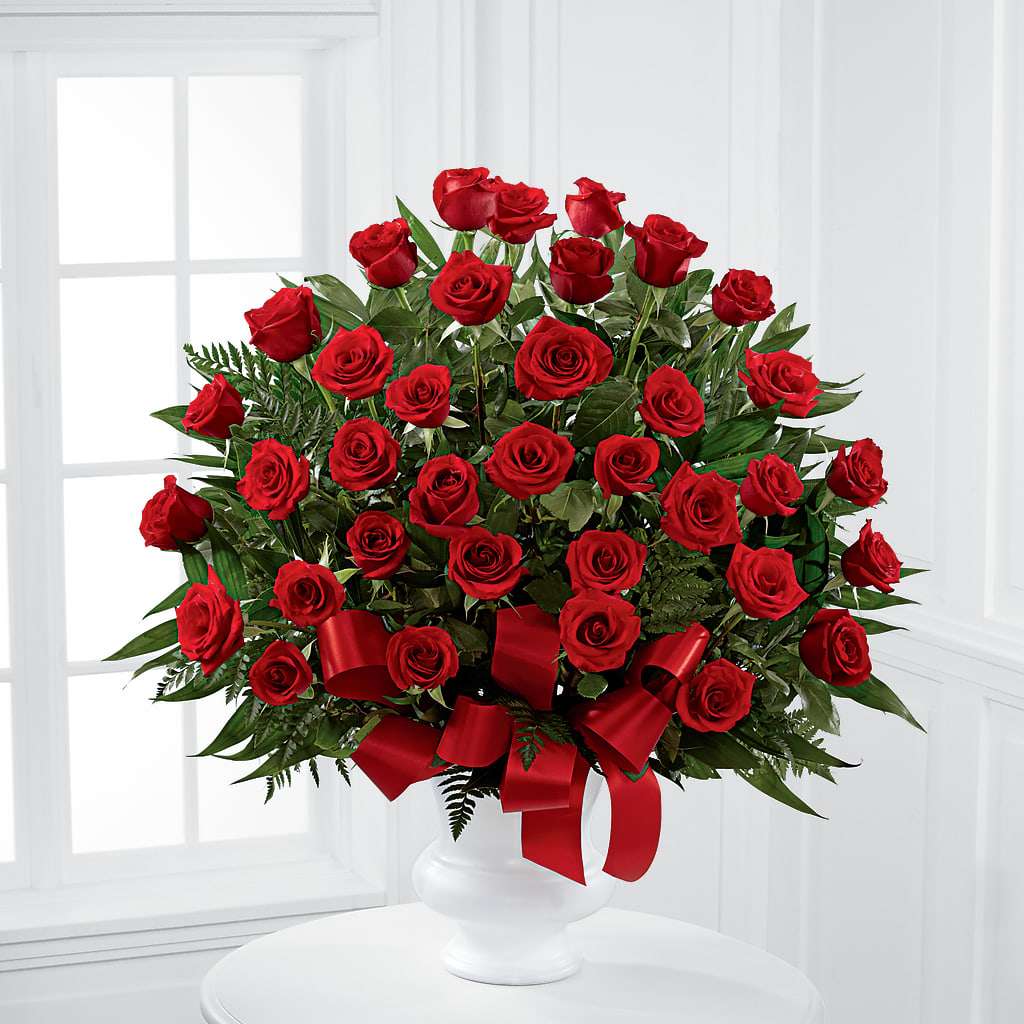 Blessed with Love Arrangement – Flowers By Robert Taylor Inc, West Covina CA