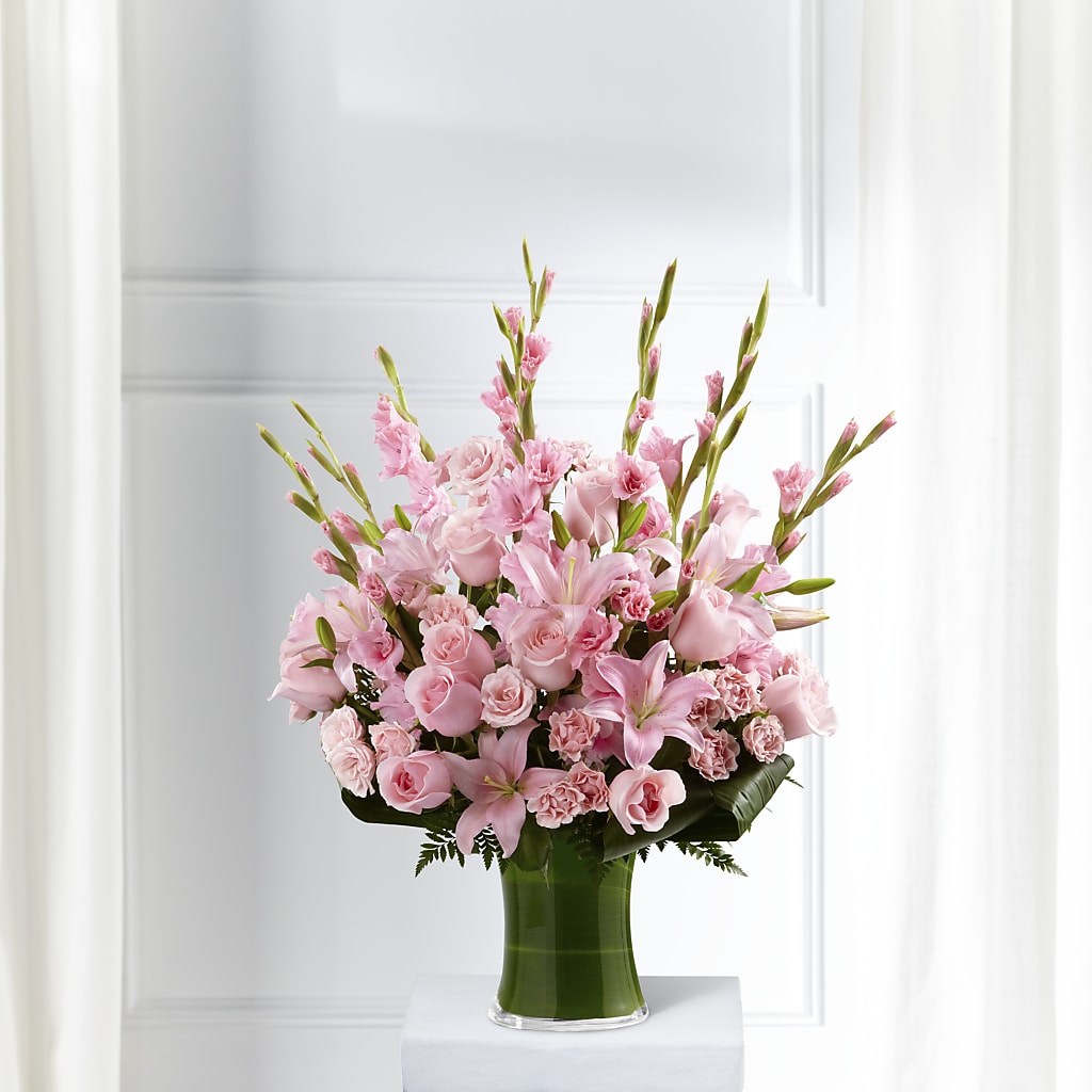 Lovely Tribute Bouquet – Flowers By Robert Taylor Inc, West Covina CA