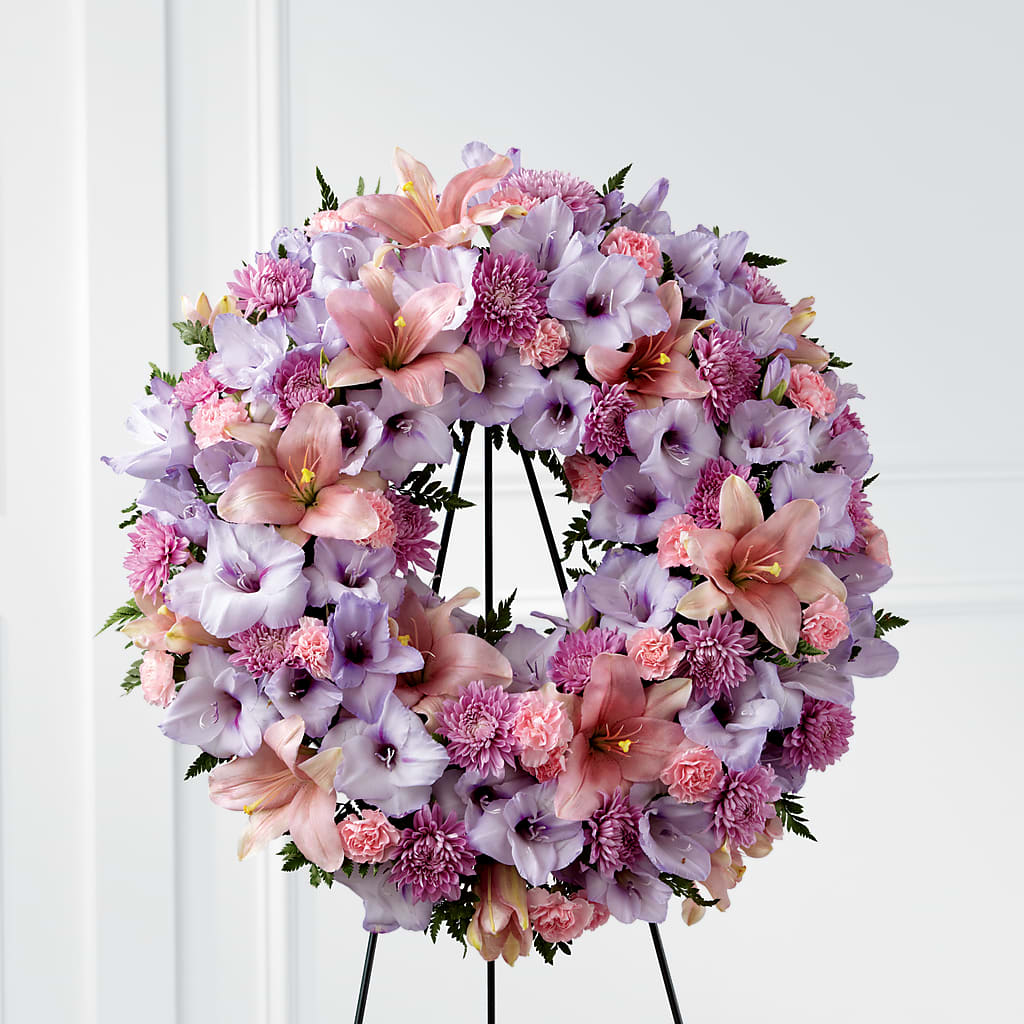 Beloved Friend Wreath – Flowers By Robert Taylor Inc, West Covina CA
