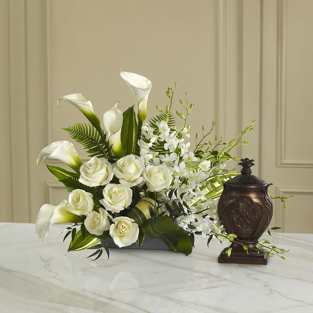 At Peace Arrangement – Flowers By Robert Taylor Inc, West Covina CA