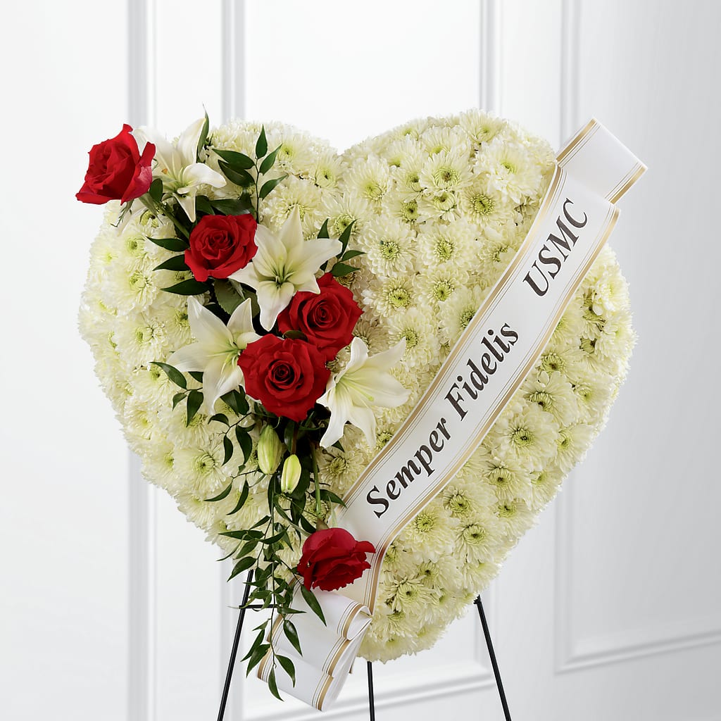 Heartfelt Hero Standing Heart – Flowers By Robert Taylor Inc, West Covina CA