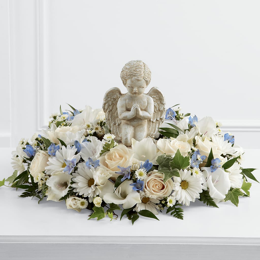 Little Angel Ring of Flowers – Flowers By Robert Taylor Inc, West Covina CA