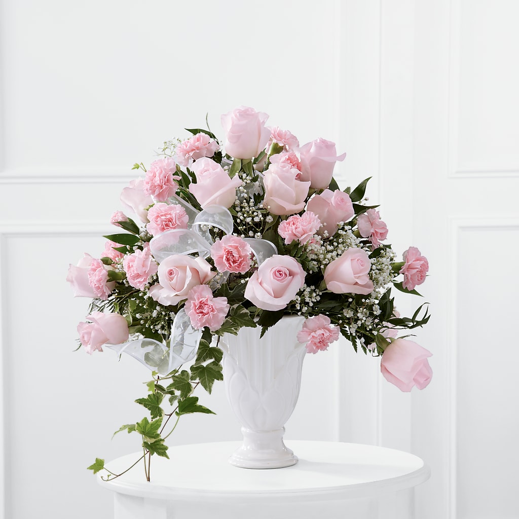 Deepest Sympathy Arrangement – Flowers By Robert Taylor Inc, West Covina CA