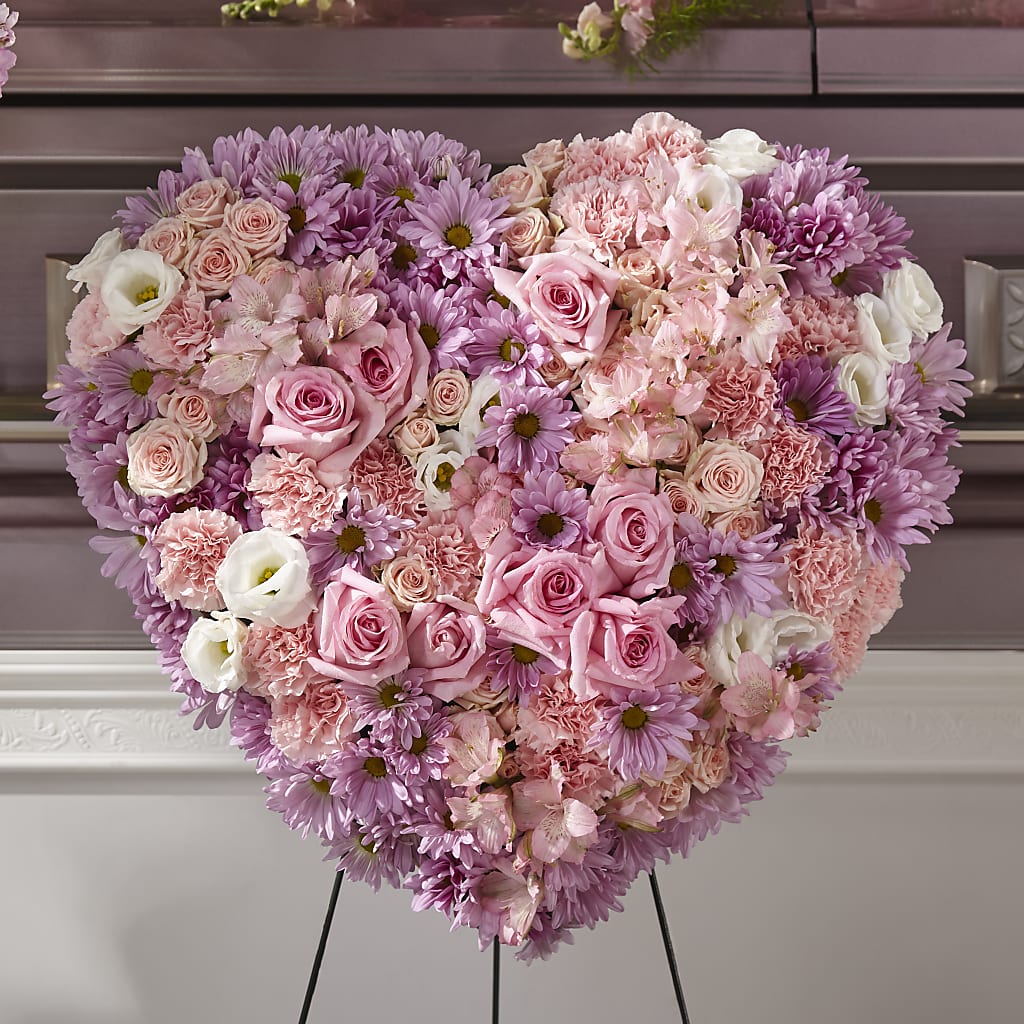 Heaven's Light Heart – Flowers By Robert Taylor Inc, West Covina CA