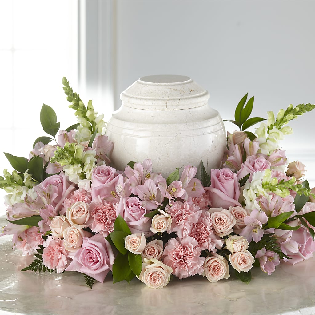 Blooms of Hope Cremation Adornment – Flowers By Robert Taylor Inc, West Covina CA