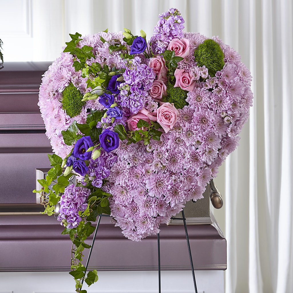 Treasured Love Standing Heart – Flowers By Robert Taylor Inc, West Covina CA