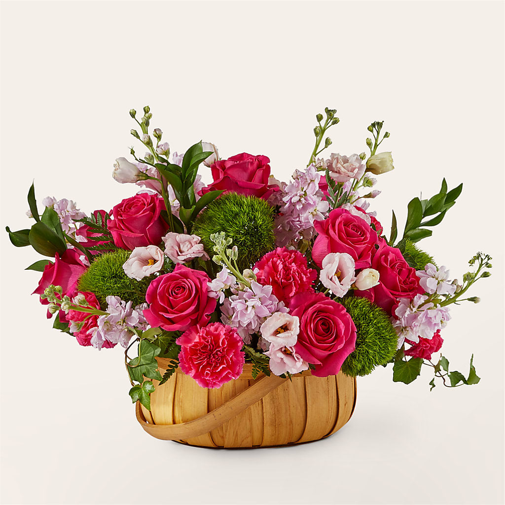 Radiance in Bloom Basket – Flowers By Robert Taylor Inc, West Covina CA