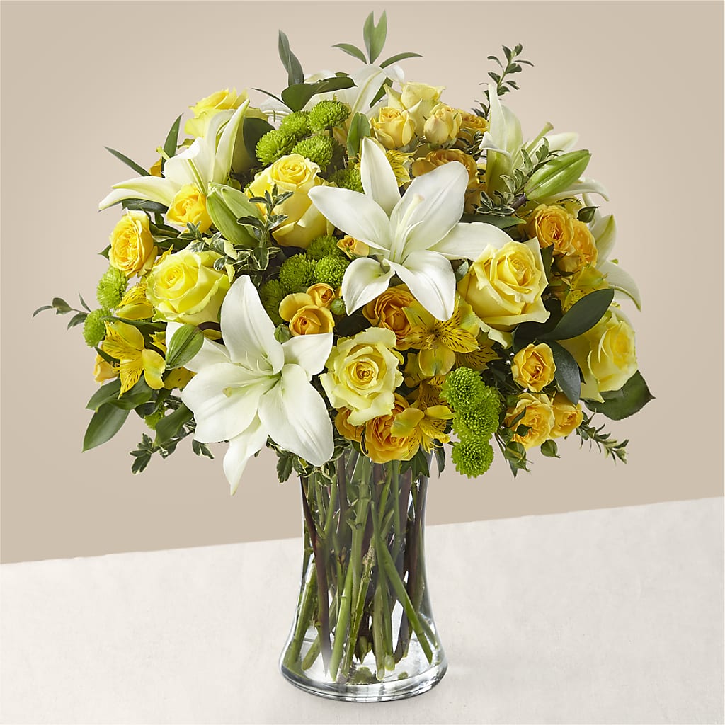 Hope & Serenity Bouquet – Flowers By Robert Taylor Inc, West Covina CA