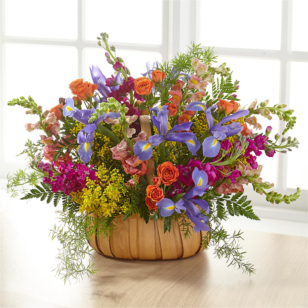 Garden of Life Basket – Flowers By Robert Taylor Inc, West Covina CA