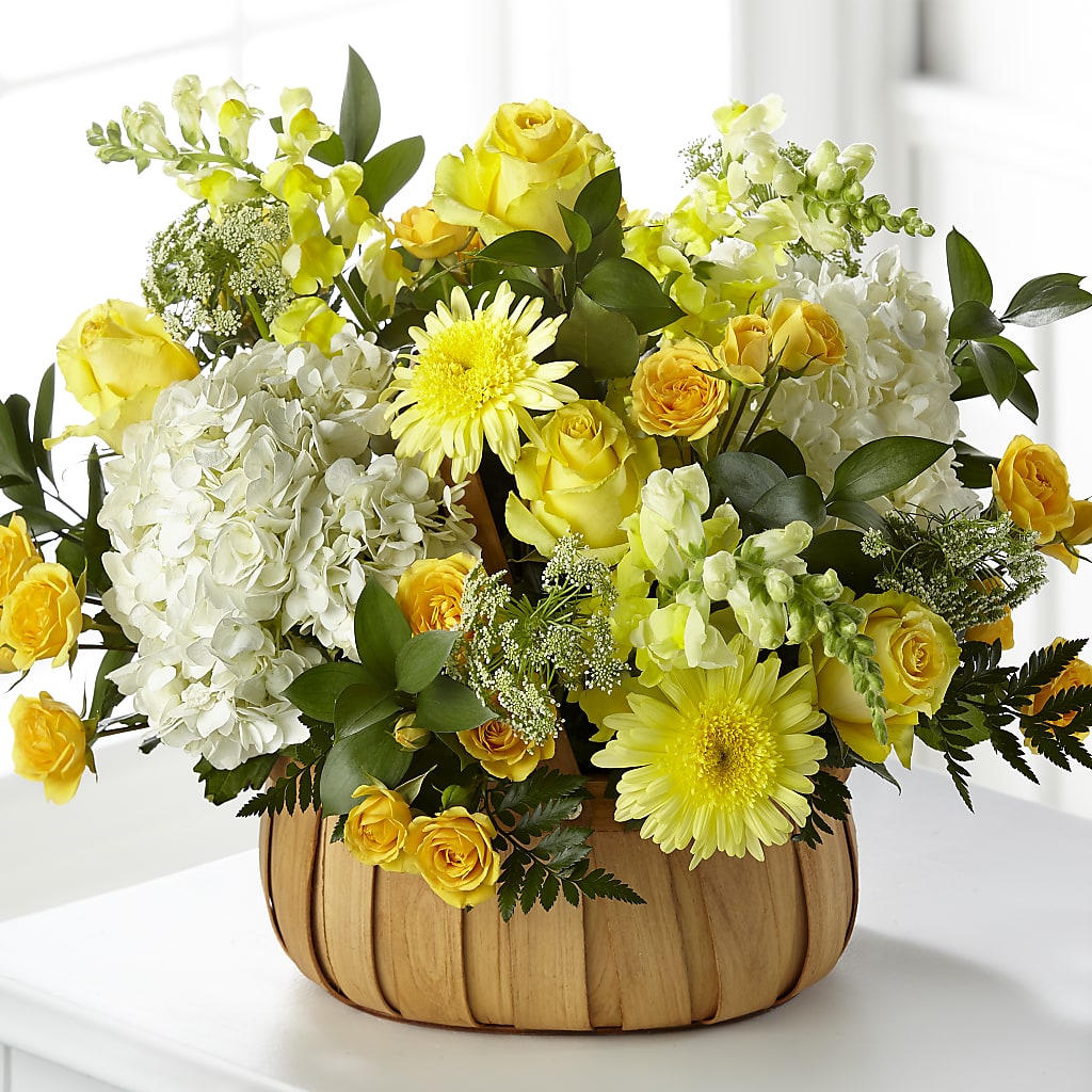 Rustic Remembrance Basket – Flowers By Robert Taylor Inc, West Covina CA