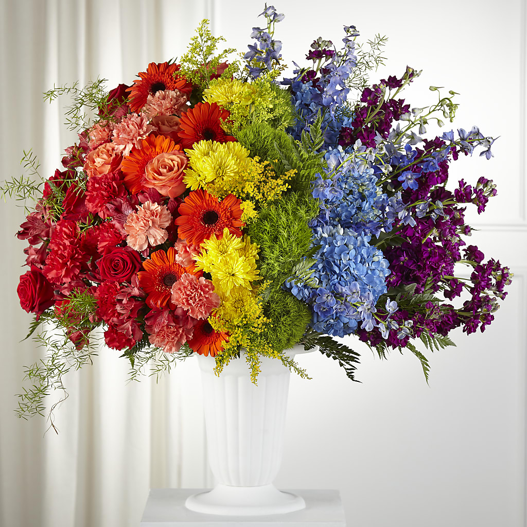 Pride & Unity Arrangement – Flowers By Robert Taylor Inc, West Covina CA