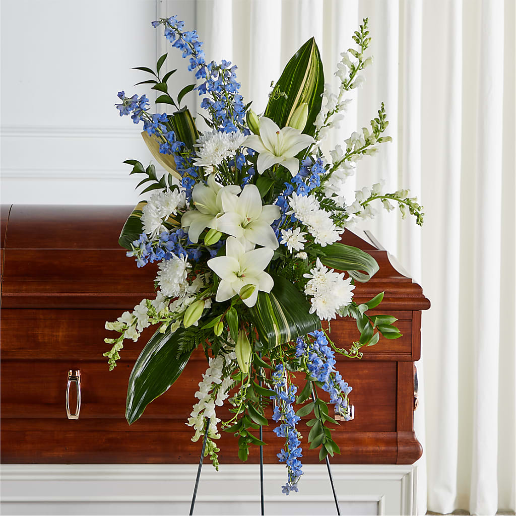 Eternal Impressions Standing Spray – Flowers By Robert Taylor Inc, West Covina CA