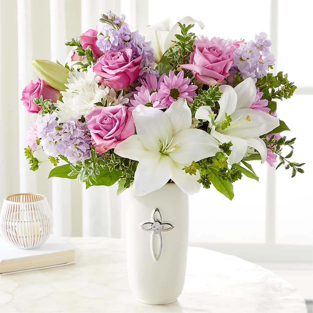 Sacred Space Bouquet – Flowers By Robert Taylor Inc, West Covina CA