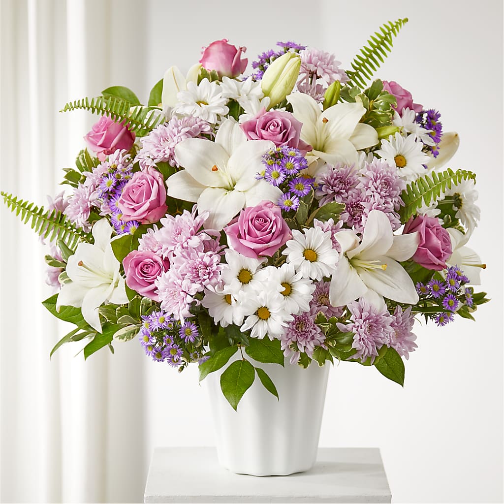 Warmest Thoughts Tabletop Basket – Flowers By Robert Taylor Inc, West Covina CA