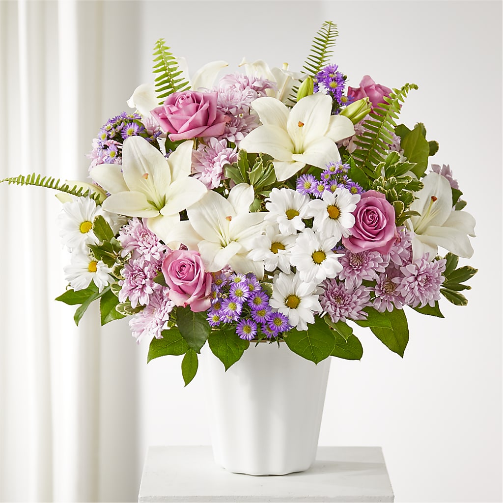 Warmest Thoughts Tabletop Basket – Flowers By Robert Taylor Inc, West Covina CA