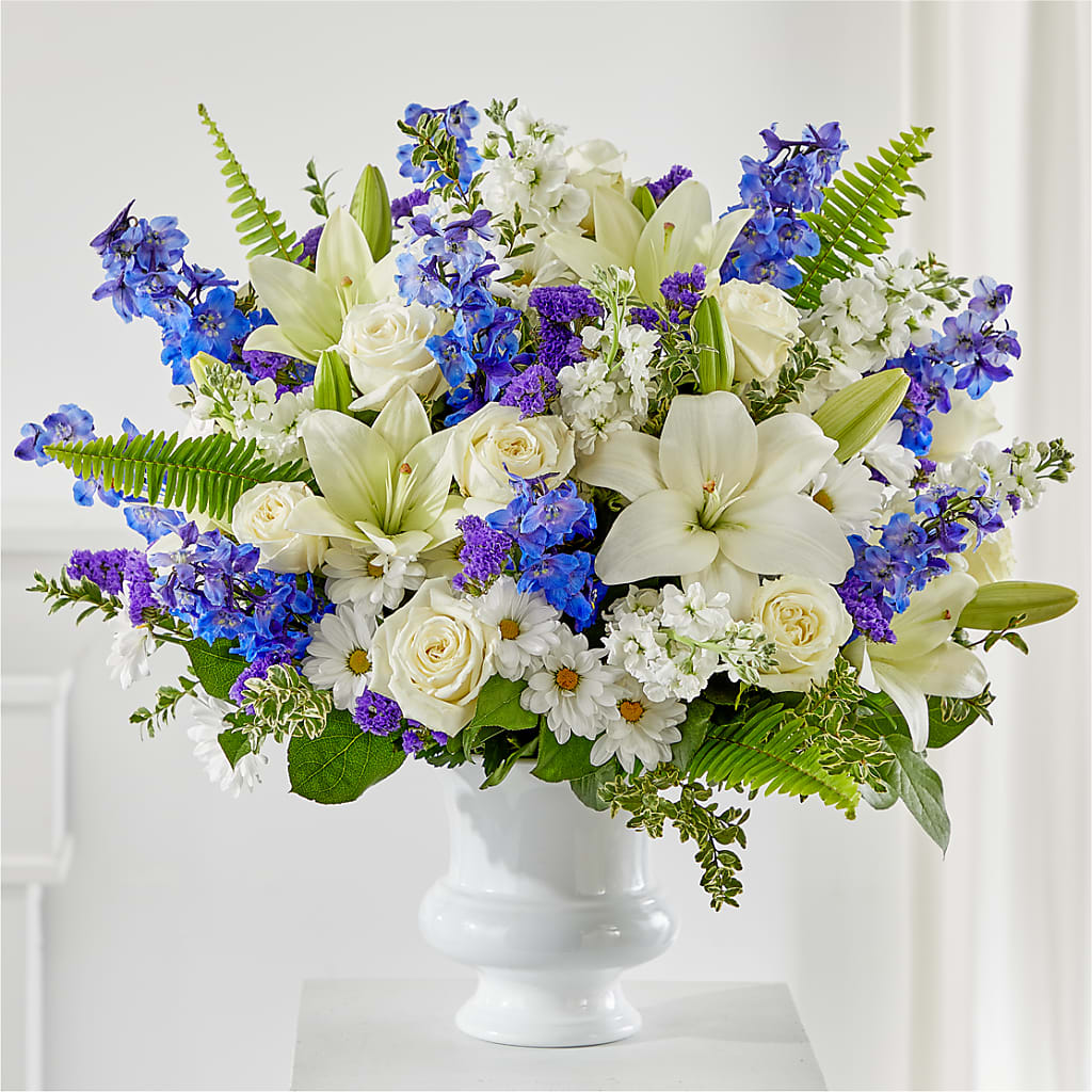 Expressions of Hope Urn Arrangement – Flowers By Robert Taylor Inc, West Covina CA