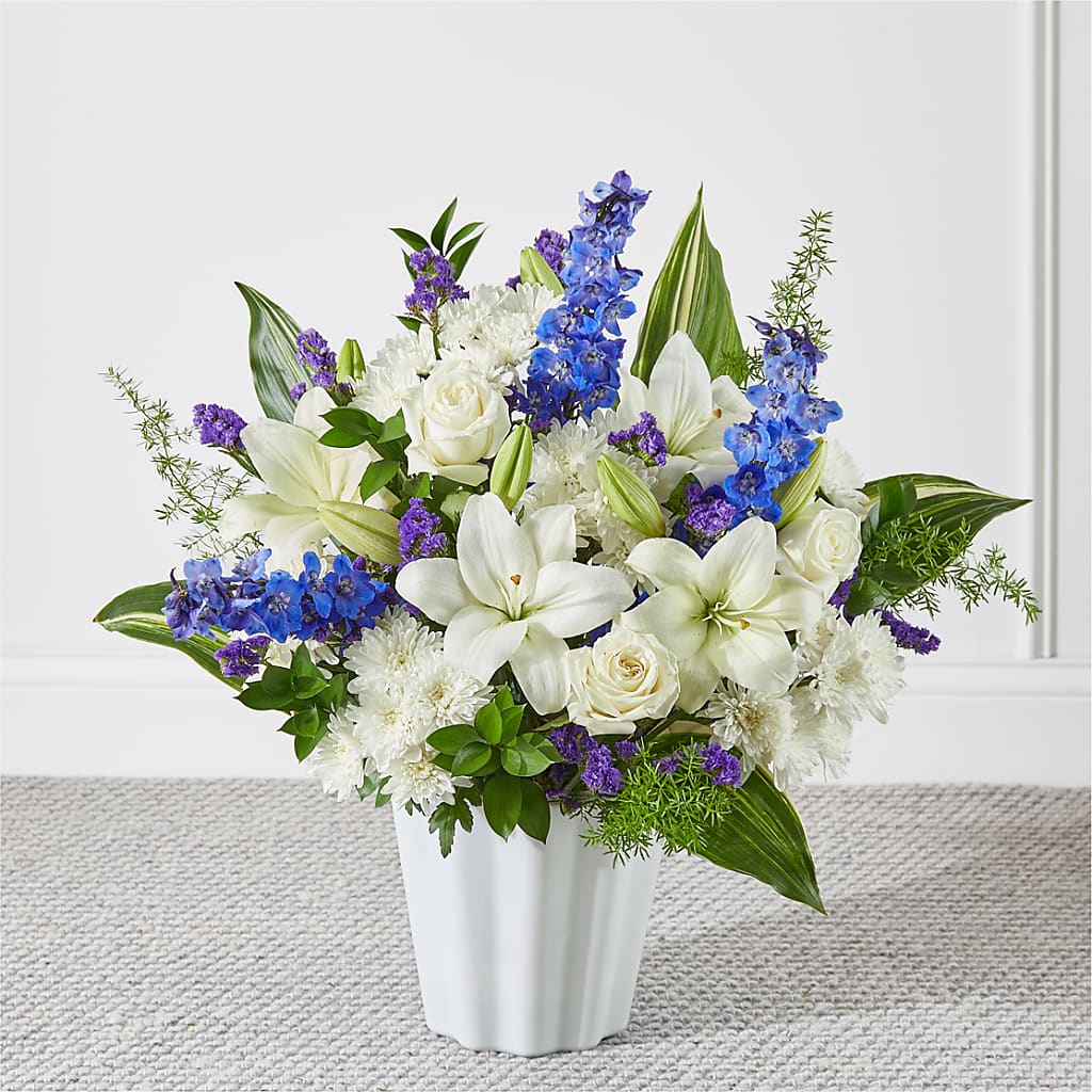 Take Comfort Floor Basket – Flowers By Robert Taylor Inc, West Covina CA