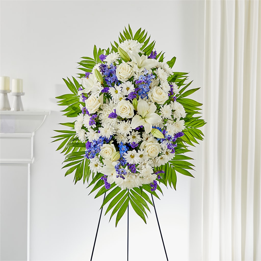 At Rest Standing Spray – Flowers By Robert Taylor Inc, West Covina CA