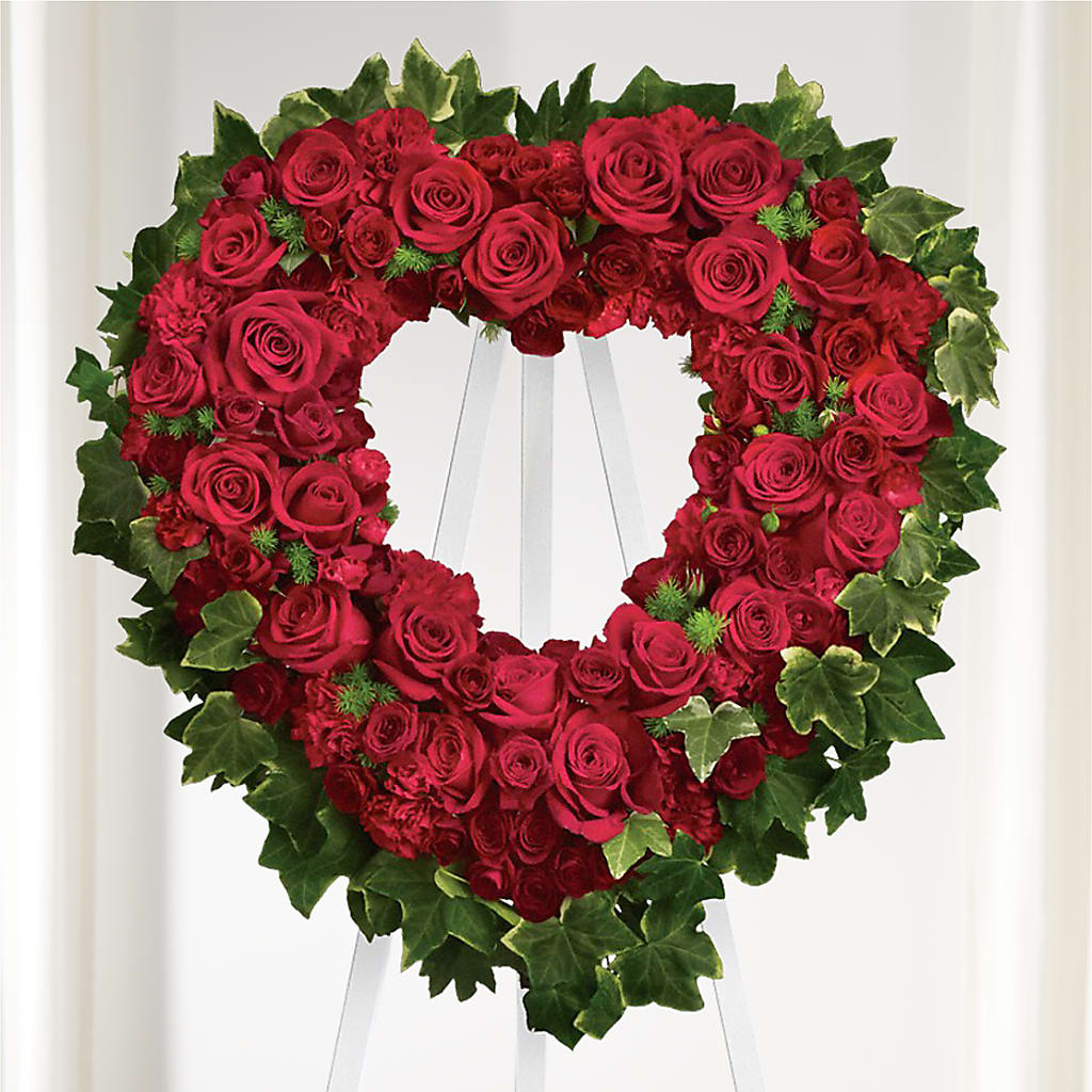 Wholehearted Standing Spray – Flowers By Robert Taylor Inc, West Covina CA
