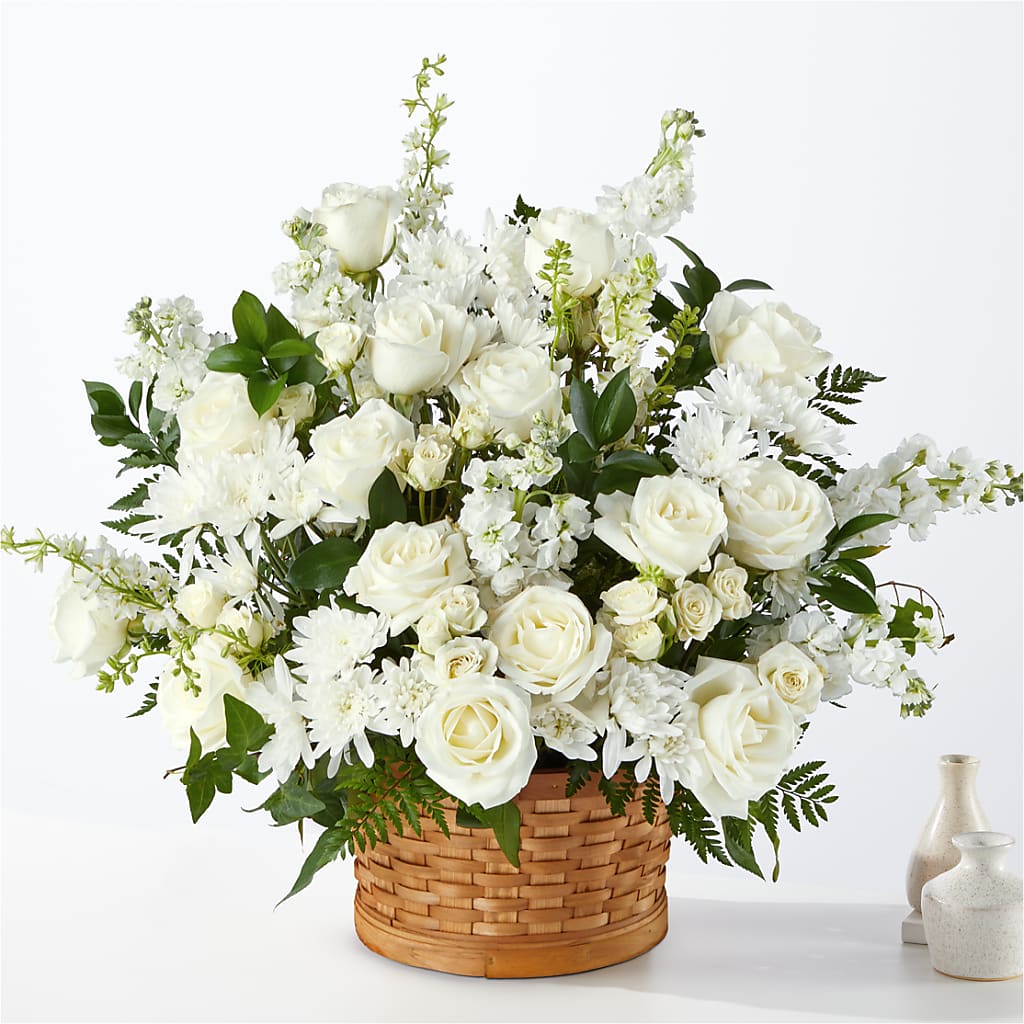 Heartfelt Condolences Arrangement – Flowers By Robert Taylor Inc, West Covina CA