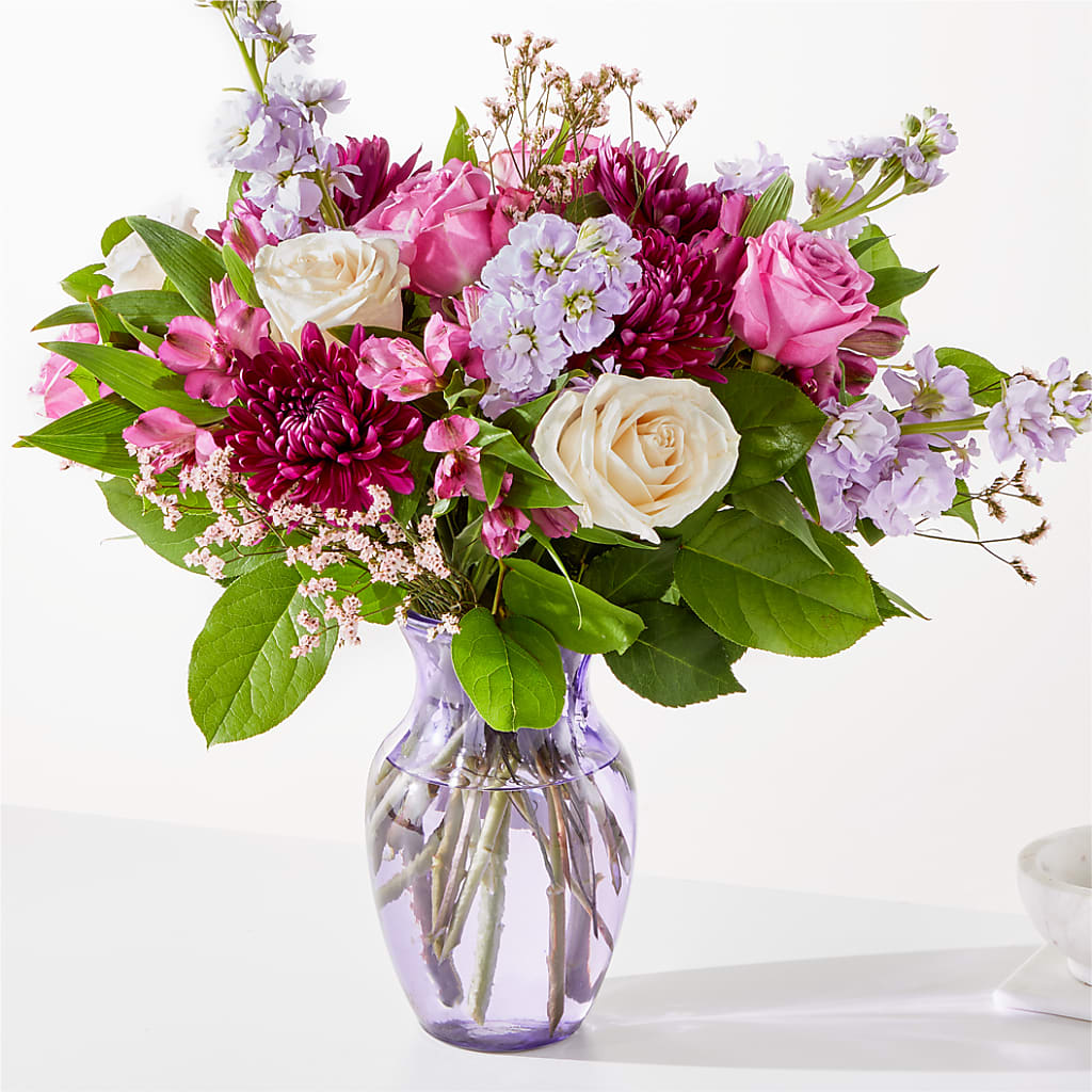 Amethyst Dreams Bouquet – Flowers By Robert Taylor Inc, West Covina CA