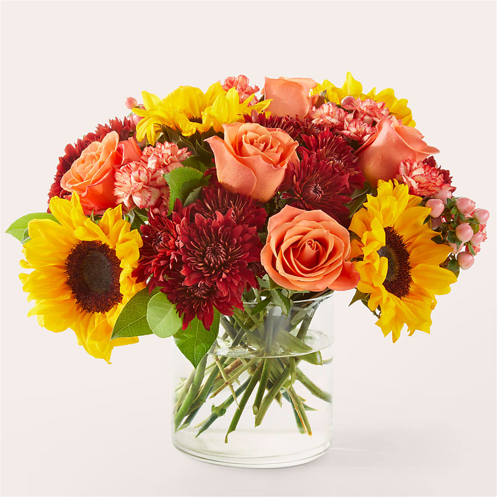 September Sunset Bouquet – Flowers By Robert Taylor Inc, West Covina CA